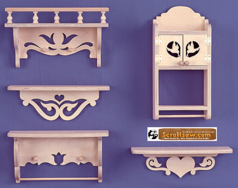 Victorian Shelf Set Patterns, No. 1