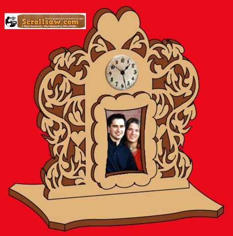 Sweetheart Clock / Picture Frame Pattern