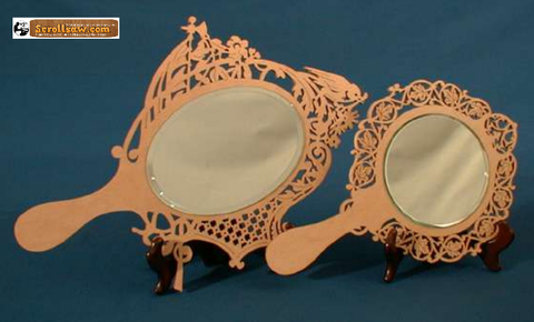 Victorian Hand Mirror Patterns