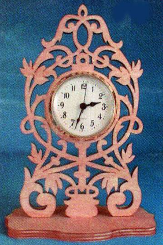 Victorian Table Clock Pattern