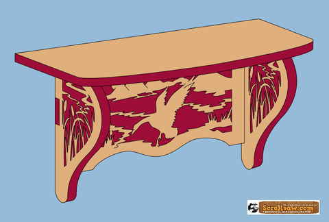 Wild Goose Shelf Pattern