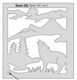 Wildlife Shelf Set Patterns, No. 2