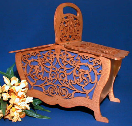 Victorian Hinged Basket Pattern