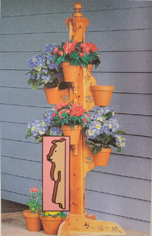 Flower Pot Tree Patterns - Pig