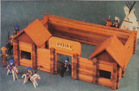 Frontier Fort Toy Pattern