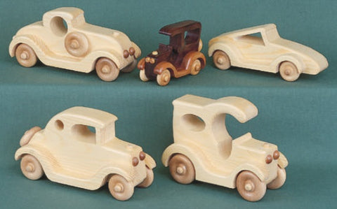 Fendered Wooden Car Patterns - Act II