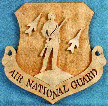 Air National Guard Honor Display Pattern - scroll saw patterns and projects