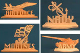 Military Honor Scroll Saw Project Patterns Book