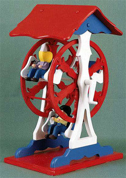 Animated Ferris Wheel Toy Pattern - scroll saw patterns and projects
