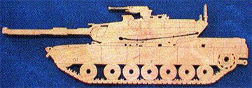 M1 Abrams Battle Tank Scroll Saw Pattern - scroll saw patterns and projects