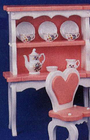 Princess Doll Hutch Patterns - scroll saw patterns and projects