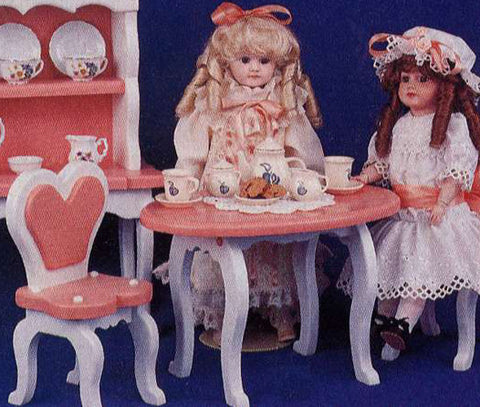 Princess Table & Chair Patterns - scroll saw patterns and projects