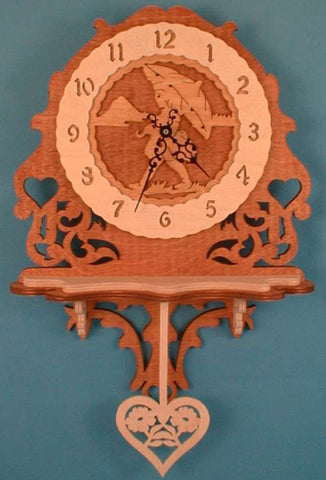 Rainy Day Pendulum Clock Patterns
