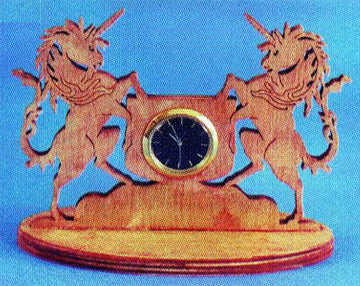 Majestic Unicorn Desk Clock Patterns