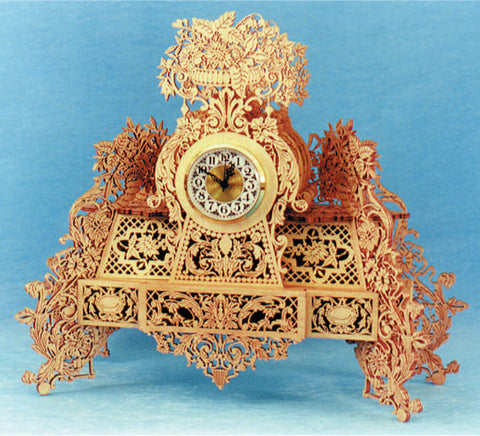 Victorian Queen Clock Scroll Saw Pattern