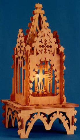 Cathedral Music Box Scroll Saw Pattern