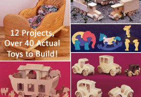 Heirloom Wooden Toys Value Pack on Wooden USB - scroll saw patterns and projects