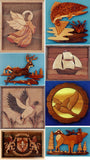 Intarsia Scroll Saw Patterns Collection on Wooden USB - scroll saw patterns and projects